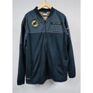 Miami Dolphins 2016 Nike NFL Salute to Service Hybrid Men's Jacket Size Medium